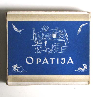 Opatija, Zigarettenschachtel, Zagreb, Kroatien