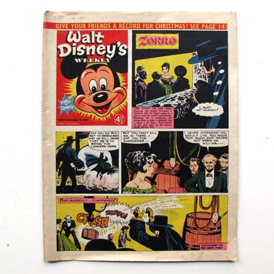 Walt Disney's Weekly, Zeitung, 1959