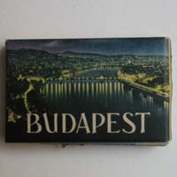 Budapest, originelle Zigaretten-Schachtel