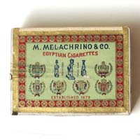 M. Melachrino & Co, Egypt, Zigarettenschachtel   