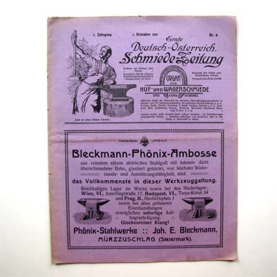 Deutsch-Österr. Schmiede-Zeitung, 1913