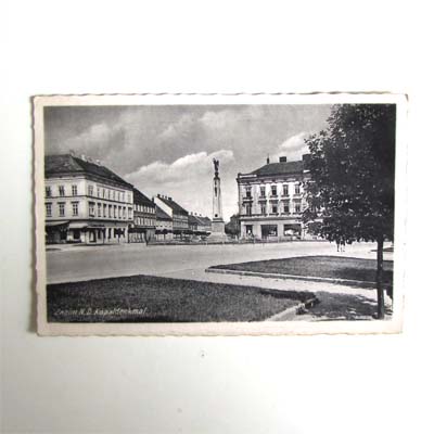 Kopaldenkmal, Znaim, Znojmo, alte Ansichtskarte