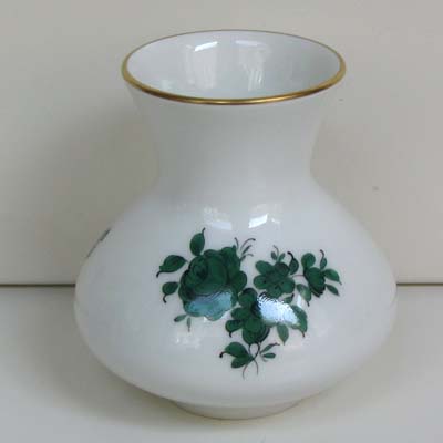 kleine Vase, Augarten, Rosen - Motiv
