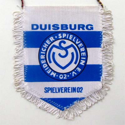 MSV Duisburg, Deutschland, alter Fußball - Wimpel