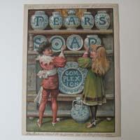 originale Werbung - Pears' Soap - 1893