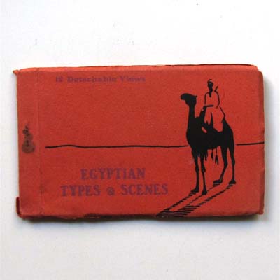 Egyptian Types & Scenes, Ansichtskarten-Booklet, 12 St.