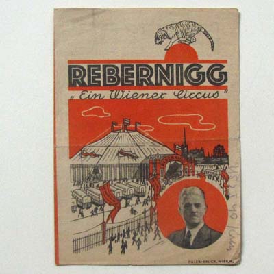 Rebernigg - Ein WienerCircus, um 1942