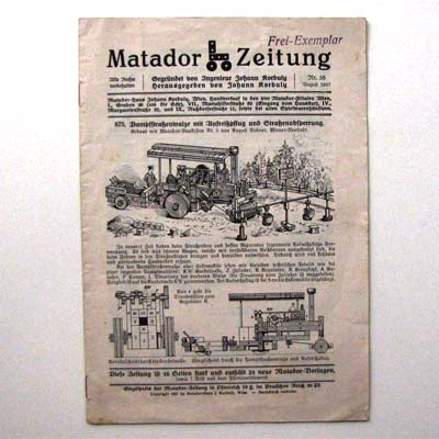 alte Matador-Zeitung, 1927