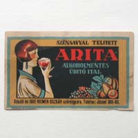 Arita Fruchtsaft, Werbesticker/Label