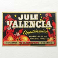 Jule Valencia Saft, Werbesticker/Label
