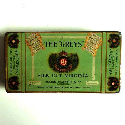 The Greys, Silk Cut Virgina, Zigarettendose