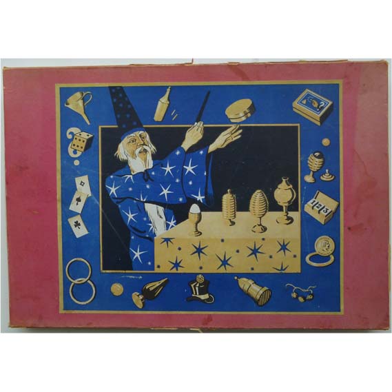 alter Zauber-Kasten, guter Zustand, um 1910