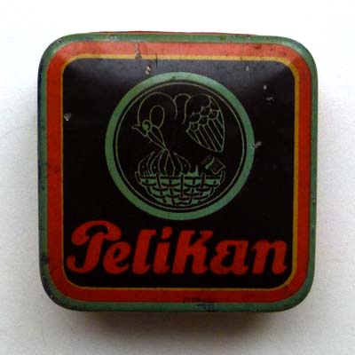 Pelikan, Farbbanddose  / typewriter ribbon