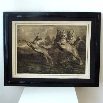 Kreide-Lithographie, Frans Snyders, F. Piloty, 1816