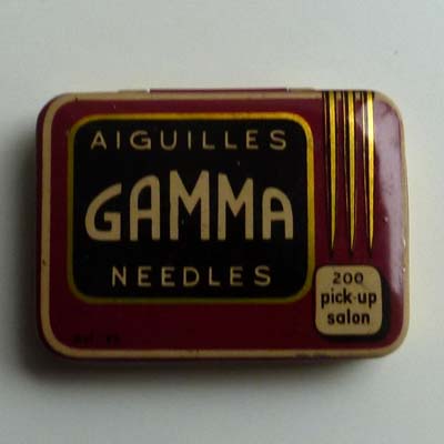 Gamma Aiguilles Needles, Grammophon - Nadeldose