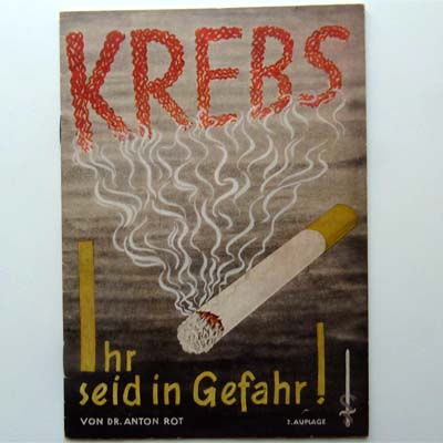 Krebs - Brochure, Krebsgesellschaft, 1965
