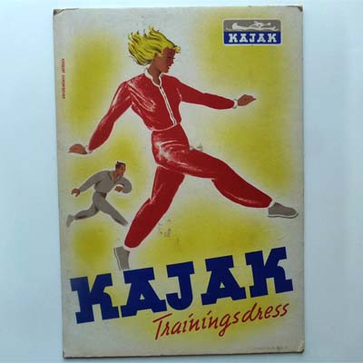Kajak Trainingsdress, Werbesteher / Plakat, 