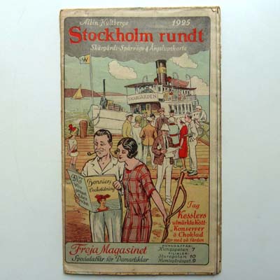Stockholm rundt, Grafik: Tornborg, 1925