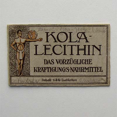 Kola Lecithin, Werbegrafik, um 1910