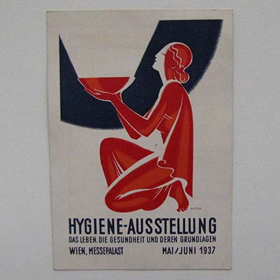 AK, Hygiene-Ausstellung, 1937