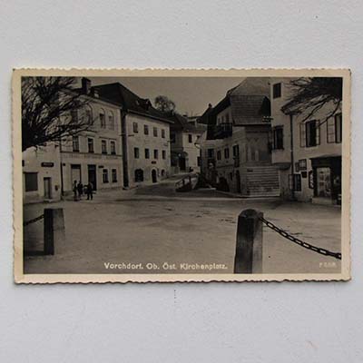 Vorchdorf, Kirchenplatz, Ansichtskarte