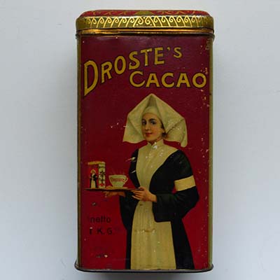 Droste's Cacoa, Blechdose, Haarlem Holland