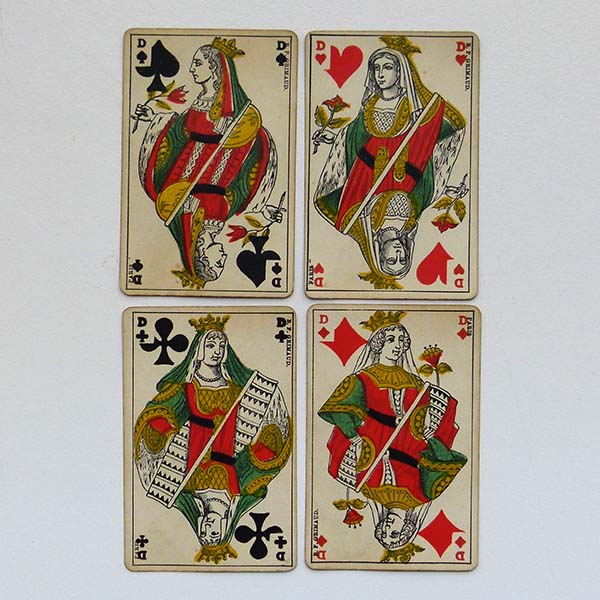 Belgisch-Genueser Blatt, Spielkarten, Grimaud, 1920