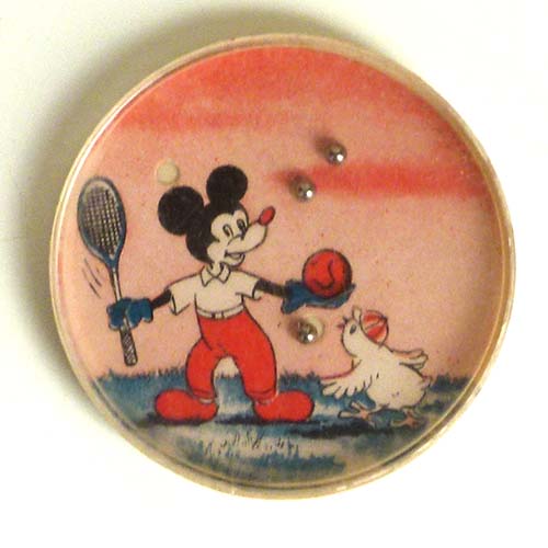 Mickey Mouse, Geduldspiel, Tennis