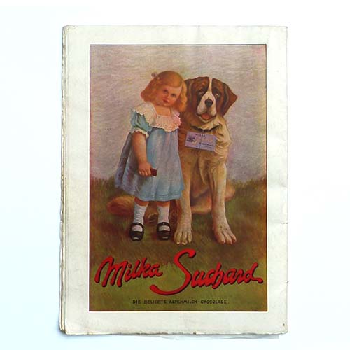 Milka Suchard, Werbung, Über Land und Meer, 1912