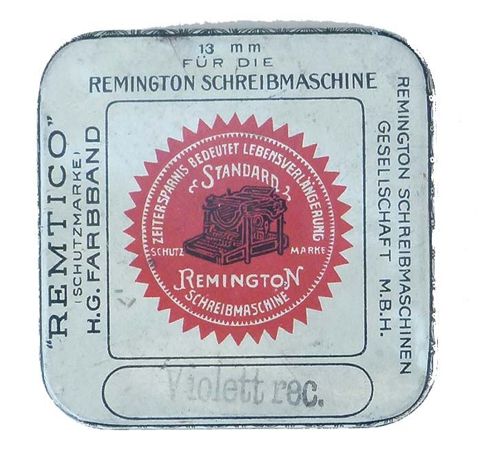 Remtico, Farbband, Remington Schreibmaschine