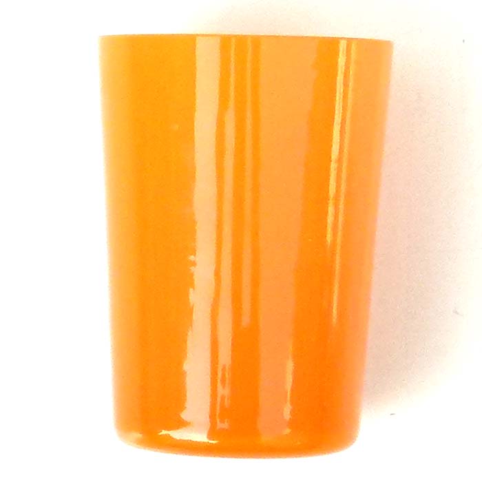 Glas, Art Déco, orange