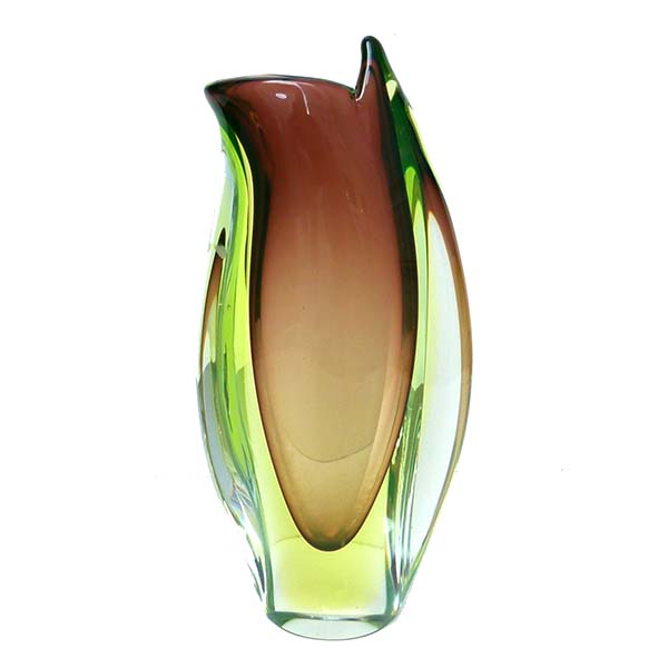 Vase, Glas, Murano, 50er Jahre