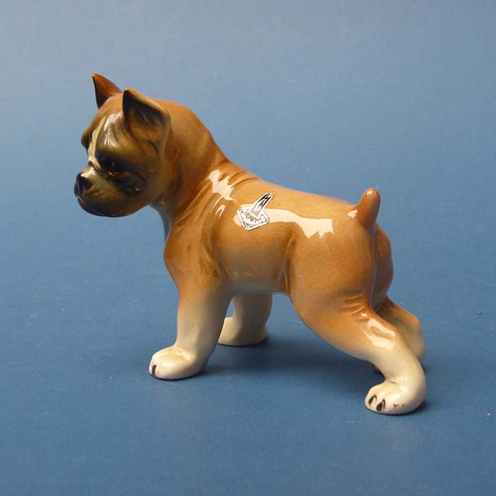 Boxer / Hund, Porzellanfigur, Cortendorf