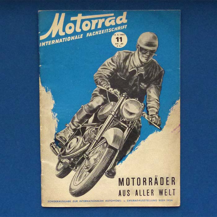 Motorrad - Internationale Fachzeitschrift, 1954