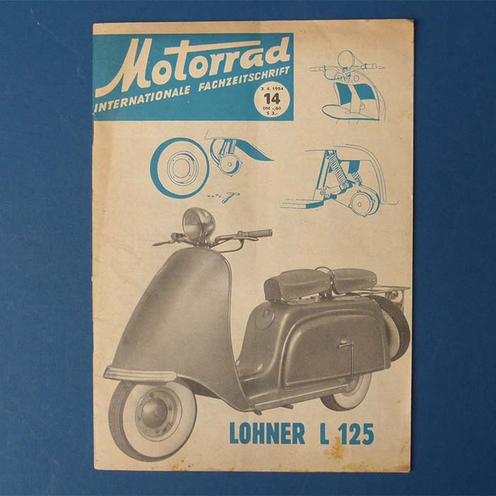Motorrad - Internationale Fachzeitschrift, 1954