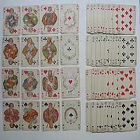 Spielkarten, Französische Blatt   