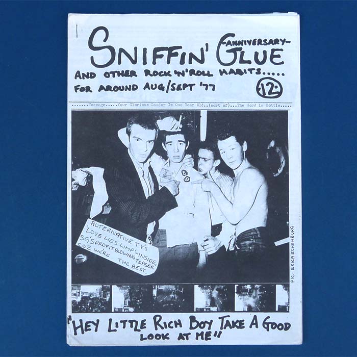 Sniffin' Glue, Punk - Zeitschrift, 1977