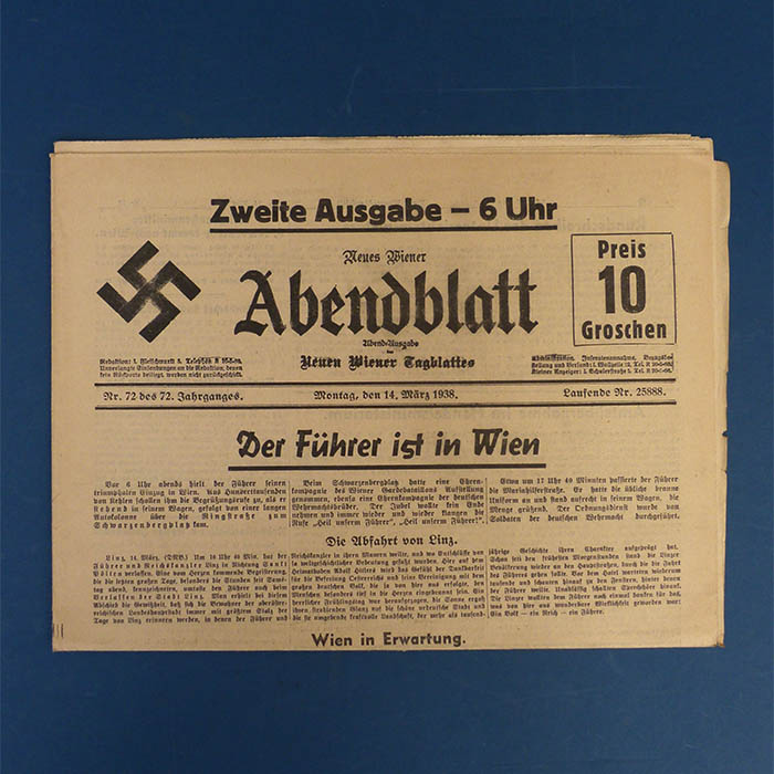 Der Führer ist in Wien, Abendblatt, Zeitschrift, 1938