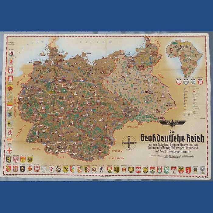 Großdeutsches Reich, Plakat, 3. Reich, um 1940