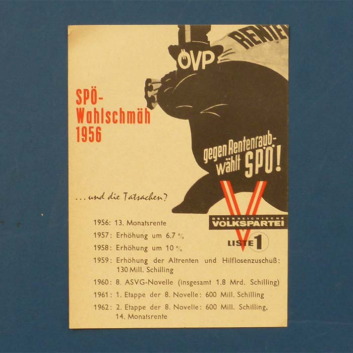 SPÖ - Wahlschmäh 1956, ÖVP-Prospekt
