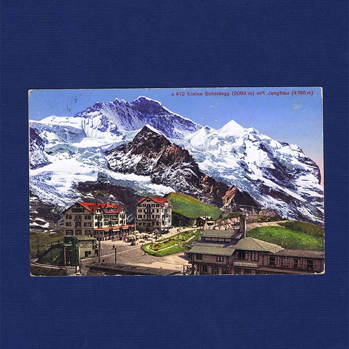 kleine Scheidegg, Jungfrau, Schweiz, AK