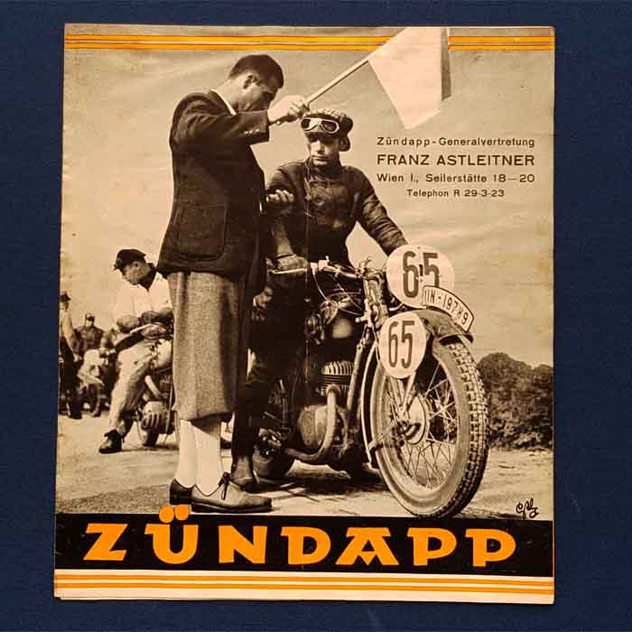 Zündapp, Motorräder, Werbeprospekt, 1937