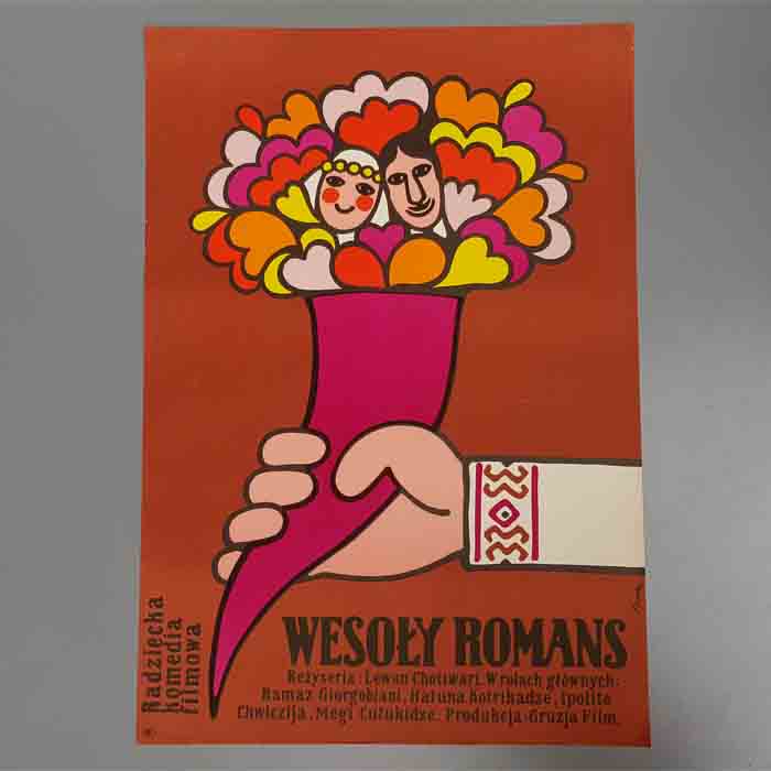 Wesoly Romans, Cheerful Romance, Filmplakat, Original