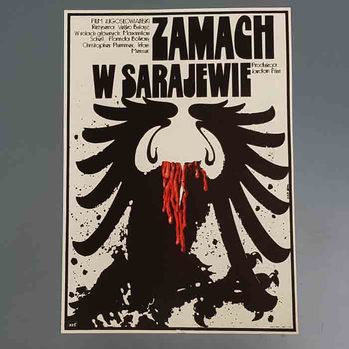 Zamach w Sarajewie, Filmplakat, Original