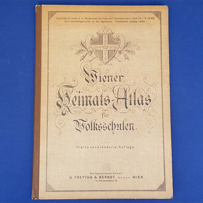 Wiener Heimats-Atlas für Volksschulen, 1911