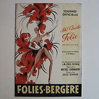 Folies Bergère, Varieté Ronacher, Programmheft, Wi