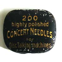 Concert Needles, Grammophonnadel-Dose