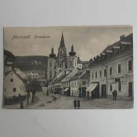 Mariazell, Grazergasse, Ansichtskarte