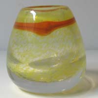 Vase, Artdeco, Glas