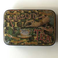 Tabloid Tea, Tee in Tablettenform, Blechdose